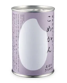 こめかん「未来のきらめき」の缶