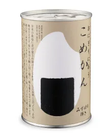 「おにぎりにあうこめかん」の缶