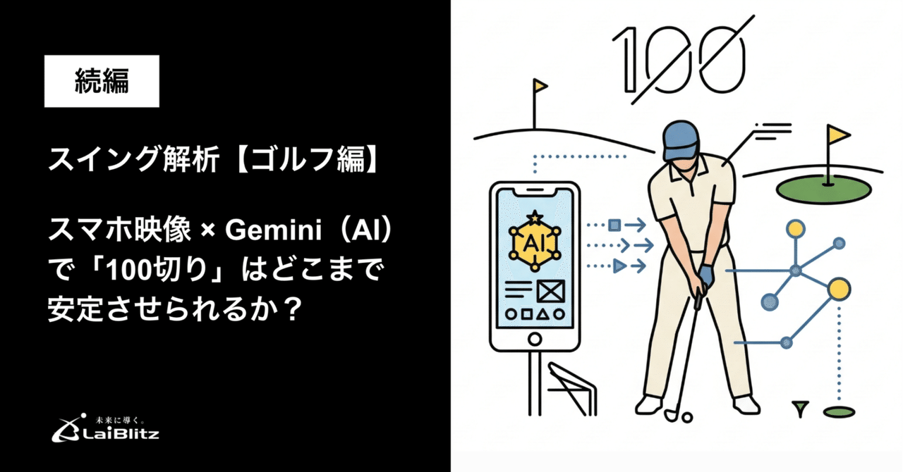 スマホ映像×AIでゴルフ「100切り」は安定するか〈続編〉ラウンド中コーチング実験