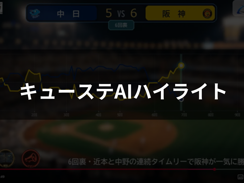 キューステAIハイライト